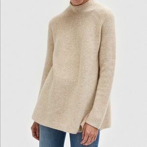 Achro sweater angora wool blend in cream